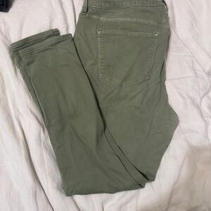 Old Navy Rockstar Super Skinny Light Green Jeans
